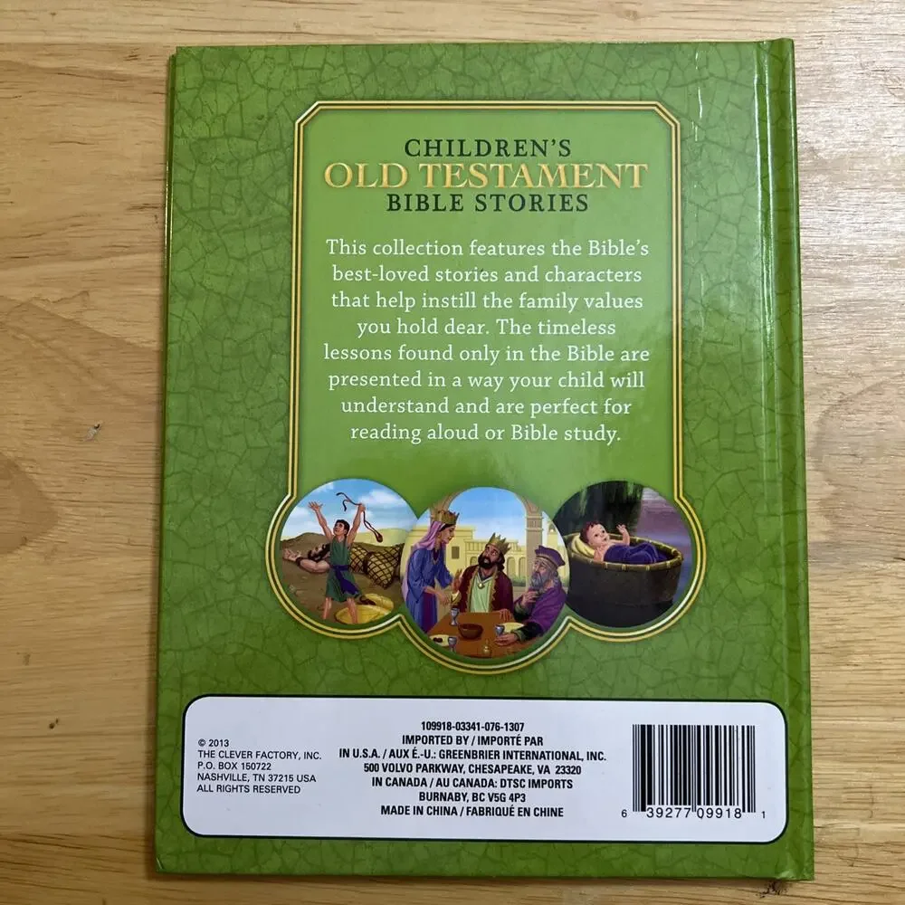 Childrens Old And New Testament Bible Stories Set Of 2 Hardcover Books 2013